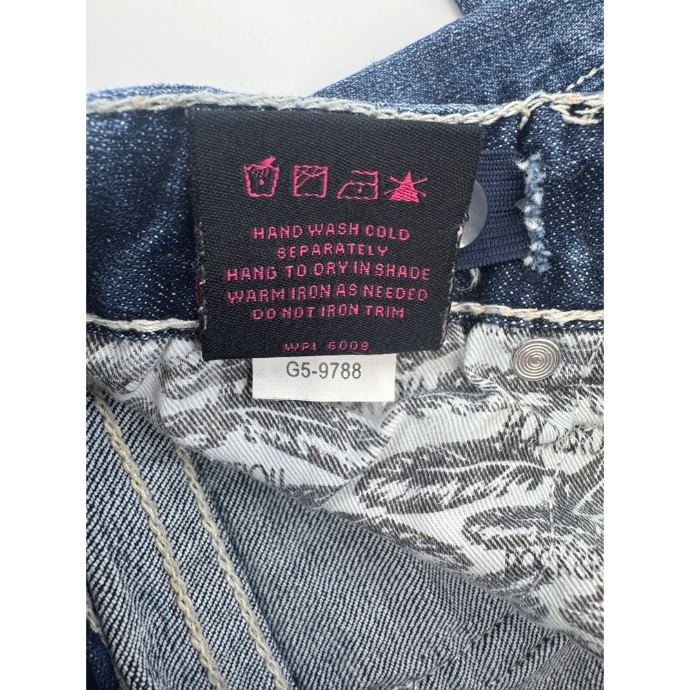 Rock and Roll Denim Girls Bootcut Jeans Dark Wash Adjustable Waist Size 10 - Picture 8 of 13